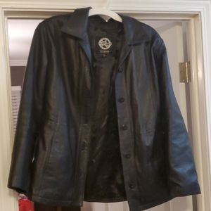 Leather jacket